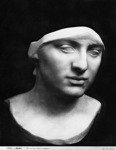 Minerve sans casque, 1896 (marbre)